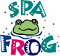 Spa Frog Logo - Contact us in Pensacola, Florida, for top-of-the-line hot tubs, tanning beds, and outdoor kitchens.
